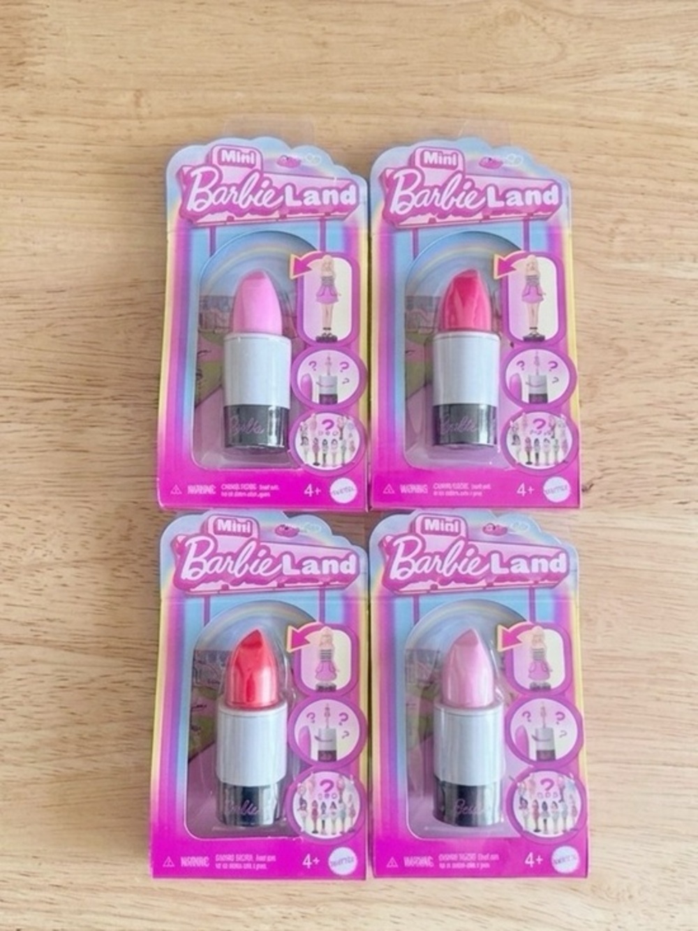 Barbie Mini BarbieLand Lipstick Fashionistas 1.5-inch Dolls Surprise Reveal